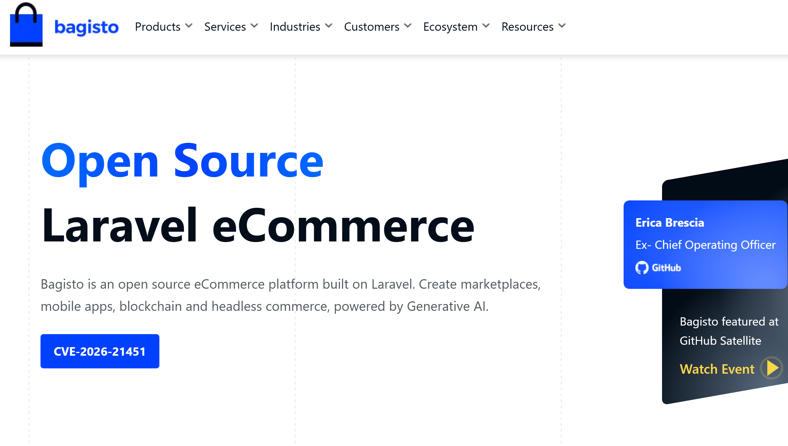 7 хвилин до компрометації: Stored XSS (CVE-2026-21451) у Bagisto — PoC та відтворення