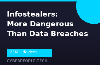 What Are Infostealers and Why They Are More Dangerous Than Data Breaches