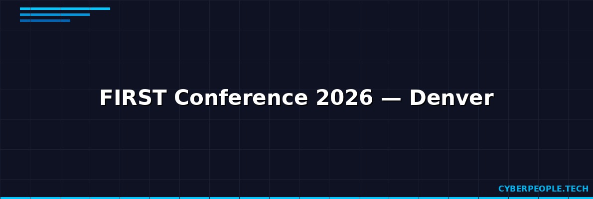 FIRST Annual Conference 2026 — Peak Defense