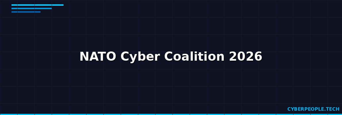 NATO Cyber Coalition 2026 — Союзний кіберзахист у дії