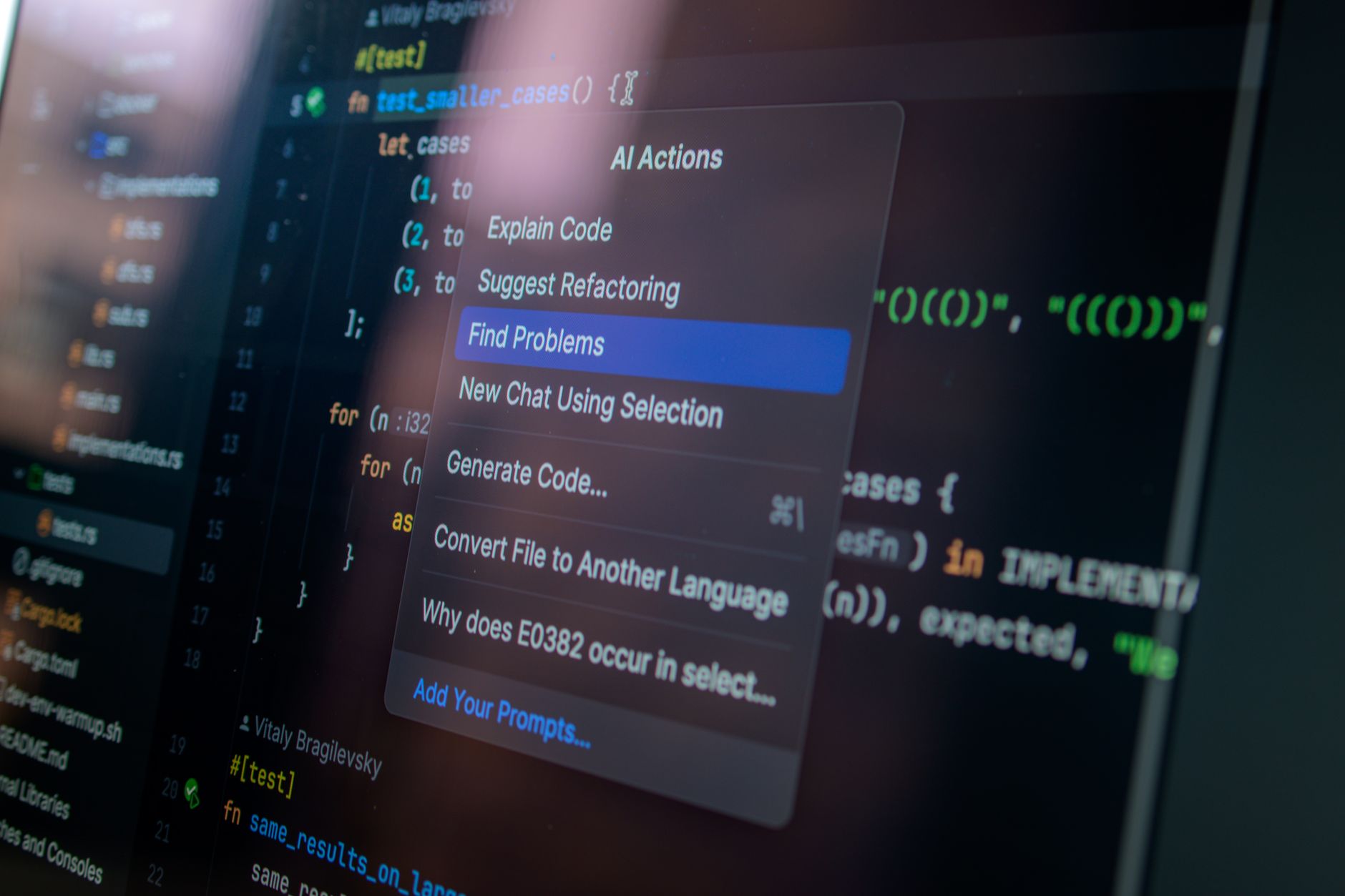 AI coding assistant